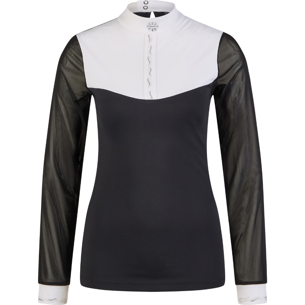 2025 Pikeur Womens Pikeur Competition Blouse 731400 271 290 - Black